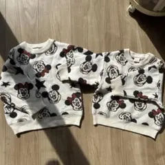 futatuta ミッキー ミニー ニット 95 80 セット