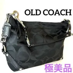 【極美品】OLD COACHオールドコーチ シグネチャーワンショルダーY2Kレザ