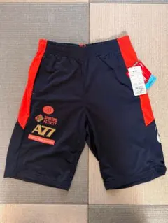 asics スポーツショートパンツ A7 ネイビー/レッド