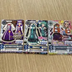 アイカツ ラッキースターカード3枚セット