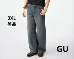 GU バレルレッグジーンズ　3XL
