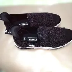 moz スニーカー ブラック 24.0cm