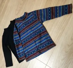 値下げ！まとめ売り UNIQLO トレーナー 110サイズ 幾何学模様