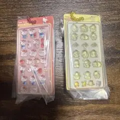 ボンボンドロップシール ミニチュアチャーム 2Pセット キティ ポムポムプリン