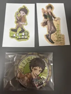日向創 ステッカー 缶バッジ ダンガンロンパ 百均