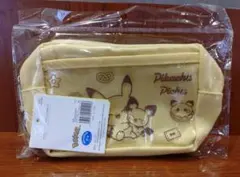 3coins ポケピース ポーチ イエロー スリコ ポケモン