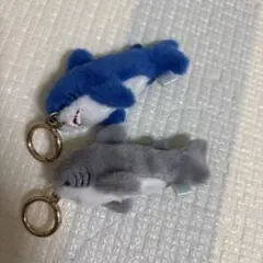 ぶるぶる！　ふわふわサメ　ぷち　２個セット
