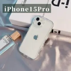 iPhone15Proケース クリアケース うねうね 韓国 推し活