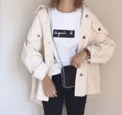 ZARA オーバーサイズ　コーデュロイジャケット