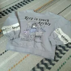 イラスト トレーナー裏起毛140