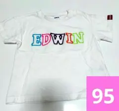 EDWIN カラフルロゴ Tシャツ 95のサムネイル