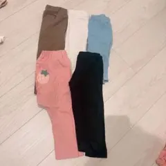 ベビーズボン　5点まとめ売り　80・90サイズ