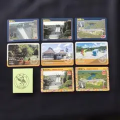 沖縄県　ダムカード（18枚セット） 沖縄 阿波ダム、普久川ダム、辺野喜ダムのダムカード 8枚セット(レア