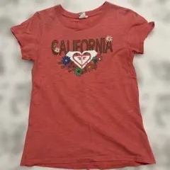 ROXY カリフォルニア花柄Tシャツ