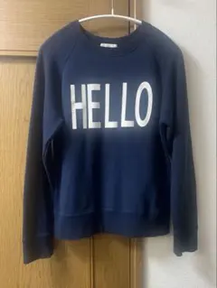 ビューティーアンドユース　ユナイテッドアローズ　ネイビースウェットトレーナー