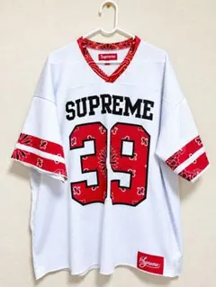 【極美品】Supreme Bandana Football Jersey L