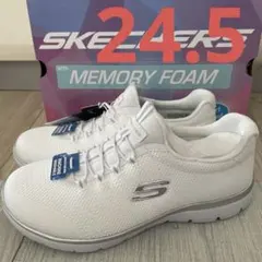 スケッチャーズ メモリーフォーム 24.5