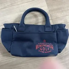 値下げMunsingwear ゴルフ用ネイビー トートバッグ