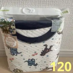 新品未使用　ユニクロ　アニア　恐竜　長袖キルトパジャマ　120センチ