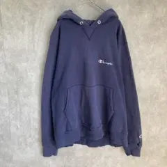 Champion 90s USA製 パーカー Lサイズ スウェット　ネイビー