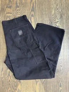 Carhartt ダックワークパンツ ブラック 後染めのサムネイル