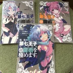 第七王子　イラストカード　シルファ　タオ　レン