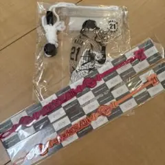 岩田稔　IWATA PROJECT 21 応援グッズ ミサンガ　クリアポーチ