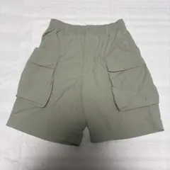 ユニクロU UNIQLOU パラシュートカーゴショーツ グレー カーキ Sのサムネイル
