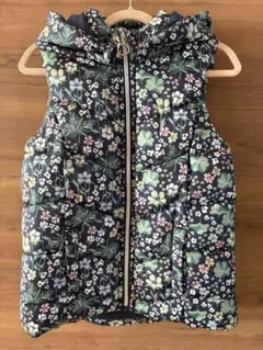 H&M ダウンベスト花柄135/140