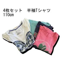 【4枚　Tシャツ　セット】ハワイ大学ロゴTシャツ 110cm Carter's