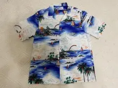 RJC アロハシャツ XLサイズ 風景柄のサムネイル