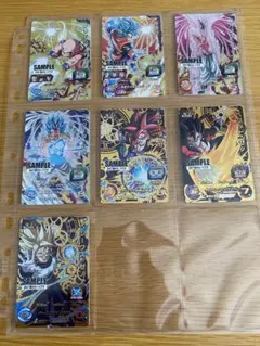 スーパードラゴンボールヒーローズ ugm8サンプルカード 6枚セット