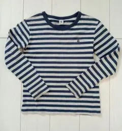 プチバトーPETIT BATEAU★ボーダー長袖Tシャツ152cm(12ans)
