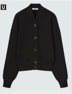 黒カーディガン ユニクロ