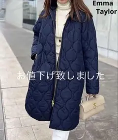 ⭐︎ 美品 Emma Taylor 3wayキルティングフードコート ⭐︎