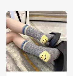 kapitalソックス新品　グレー