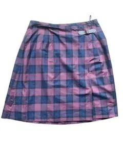 kumikyoku 組曲 チェック柄スカート ワインレッド サイズ7