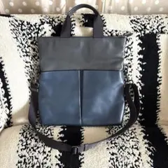 極美品　coach 本革トートバック♡トートバッグ バイカラー A4収納可