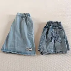 Jenni Love 他デニムスカート、キュロット 2点セット
