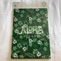 【新品未使用】ディズニー　ハワイ　アウラニ限定　A4クリアファイル　3枚セット