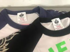 kids Tシャツ　ヒスミニ　ブラック＆ネイビー　2枚セット