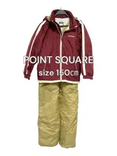 【最終値下げ】POINT SQUARE 子ども用スノーボードウェア 150cm