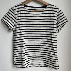 UNIQLO ユニクロ　レディース服　M 半袖　 ボーダー　カットソー　Tシャツのサムネイル