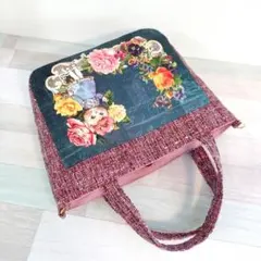 専用☆大判コラコラトートバッグ☆ジョリーフルール