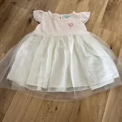 TOCCA ベビーワンピース 80cm ピンク ホワイトのサムネイル