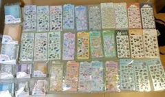 【最安値】ぷくぷくシール　ボンボンドロップシール　もちぷにシール　シール手帳