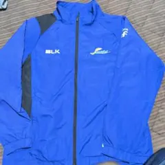 BLK 青 Mサイズ ウォームアップウェア TOYOTA L&F