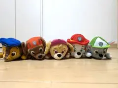 パウ・パトロール ぬいぐるみ 5体セット