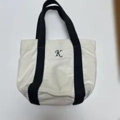 グローバルワーク　トートバッグ Kロゴ刺繍　キャンパス生地