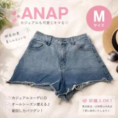 ANAP【M】デニム ジーパン ジーンズ ボトムス レディース ショートパンツのサムネイル